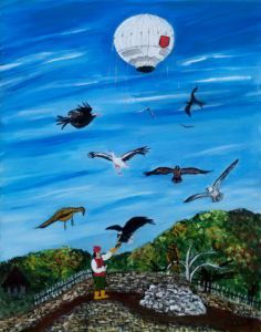 Voir le détail de cette oeuvre: Le bal des oiseaux fantômes (Puy du fou, Vendée)
